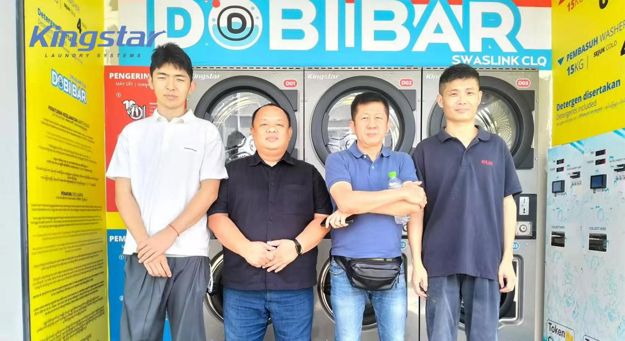 Small Budget, Big Business Opportunities: Kingstar Stacked Washer-Dryer Solution Boosts Malaysia Dobi Bar Laundromat
